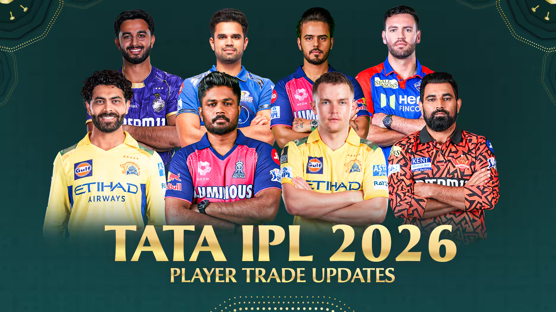 IPL 2026 all teams and captains - laxzer24x7